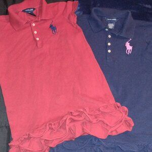 Ralph Lauren Polo Little Girls Dress Bundle
